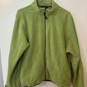 Woolrich Super Soft Olive Chunky Cozy Fleece Jacket